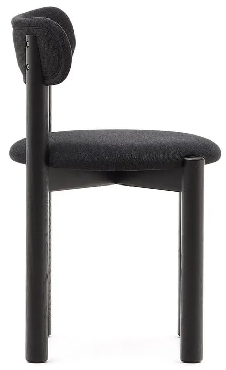 Fekete tölgyfa étkezőszék szett 2 db-os Nebai – Kave Home