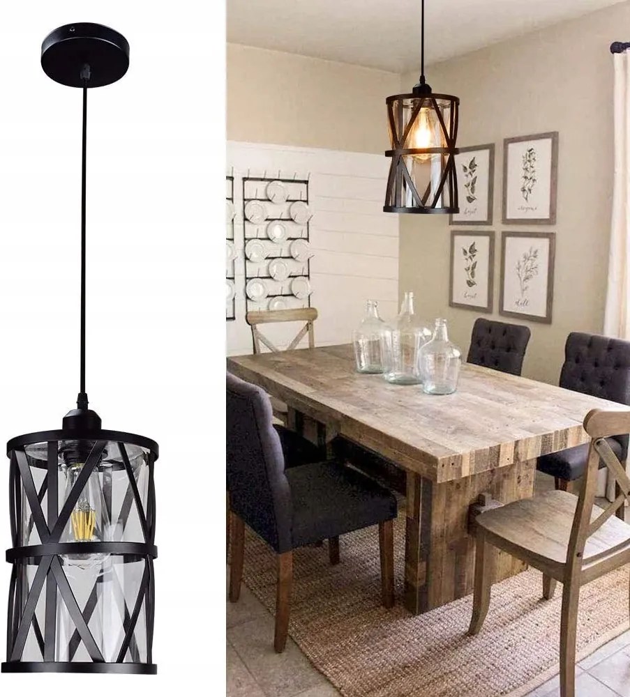 Dinglilighting fém lámpabúra #C185