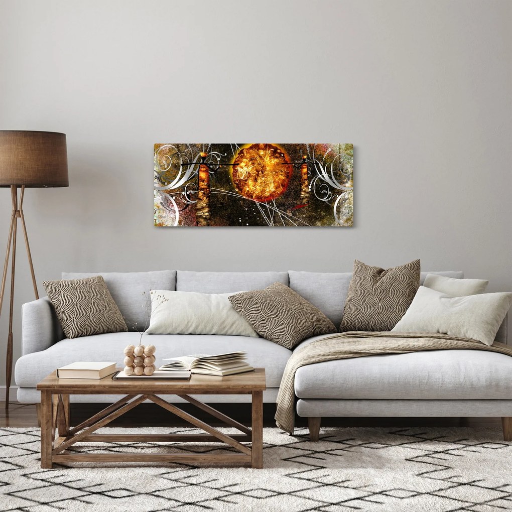 Egy őskori festmény képe (120x50 cm)