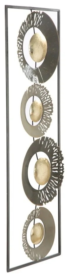 Ring fém fali dekoráció, 31 x 89,5 cm - Mauro Ferretti