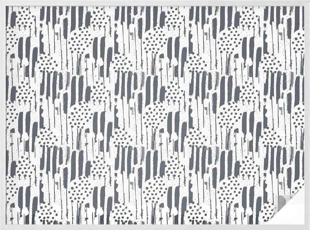 Furnérfólia Adatvédelem Szélvédőkhöz és Ablakokhoz Csíkok és pöttyök 200x146