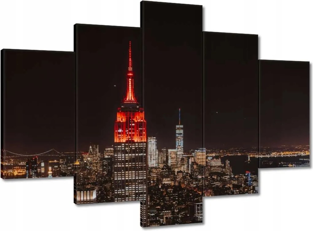 Festmények 150x105 New York felülnézet