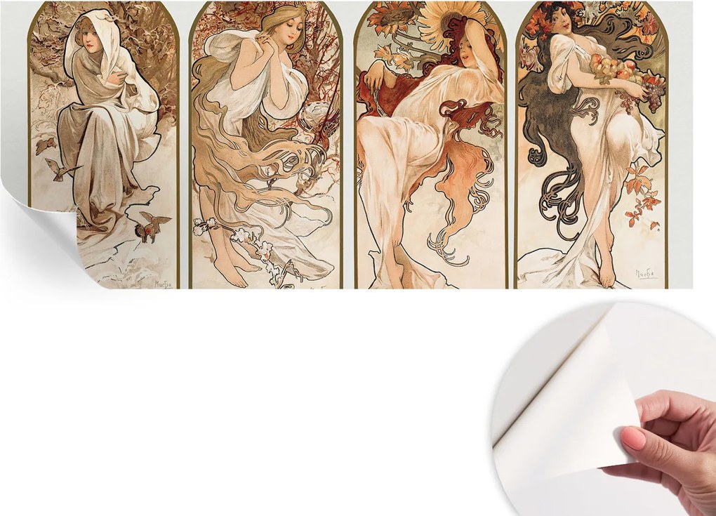 Öntapadós Dekoratív Fotótapéta Hálószobába Női pórusok 250x104 cm