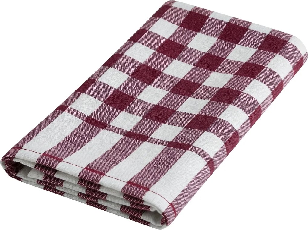 Konyharuha CORIVA 50x70 cm piros, szett 10 db