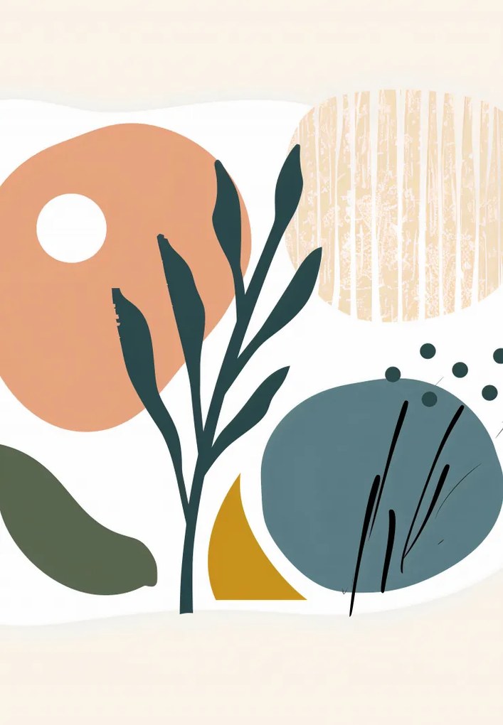 Poszter 68x98cm Pasztell Gyümölcs