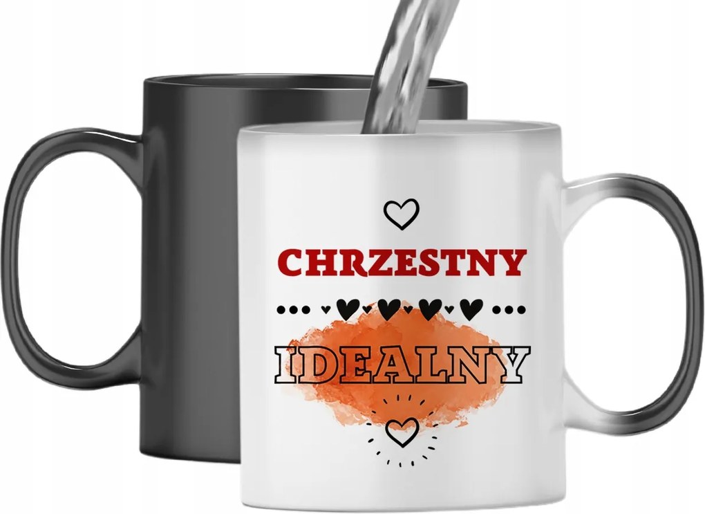 Mágikus Bögre Keresztanyának Színváltós, fényképes nyomattal