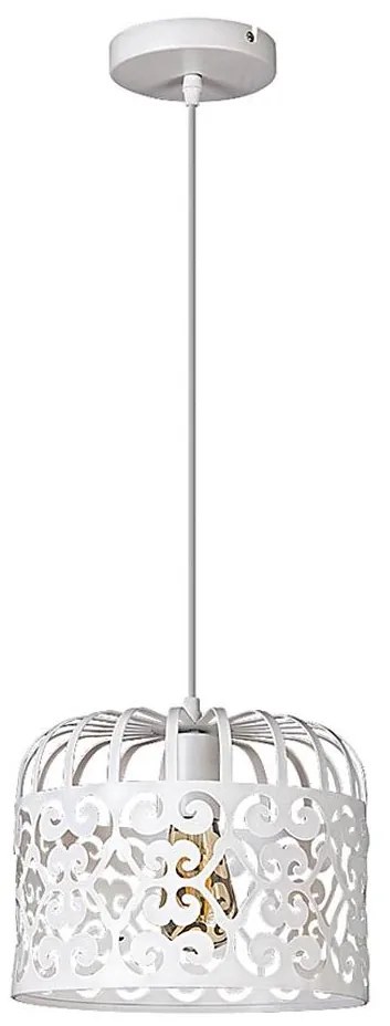 Rabalux Rabalux 2161 - Csillár ALESSANDRA 1xE27/60W/230V fehér RL2161