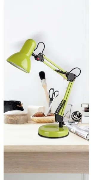 Brilagi - LED Asztali lámpa ROMERO 1xE27/10W/230V zöld