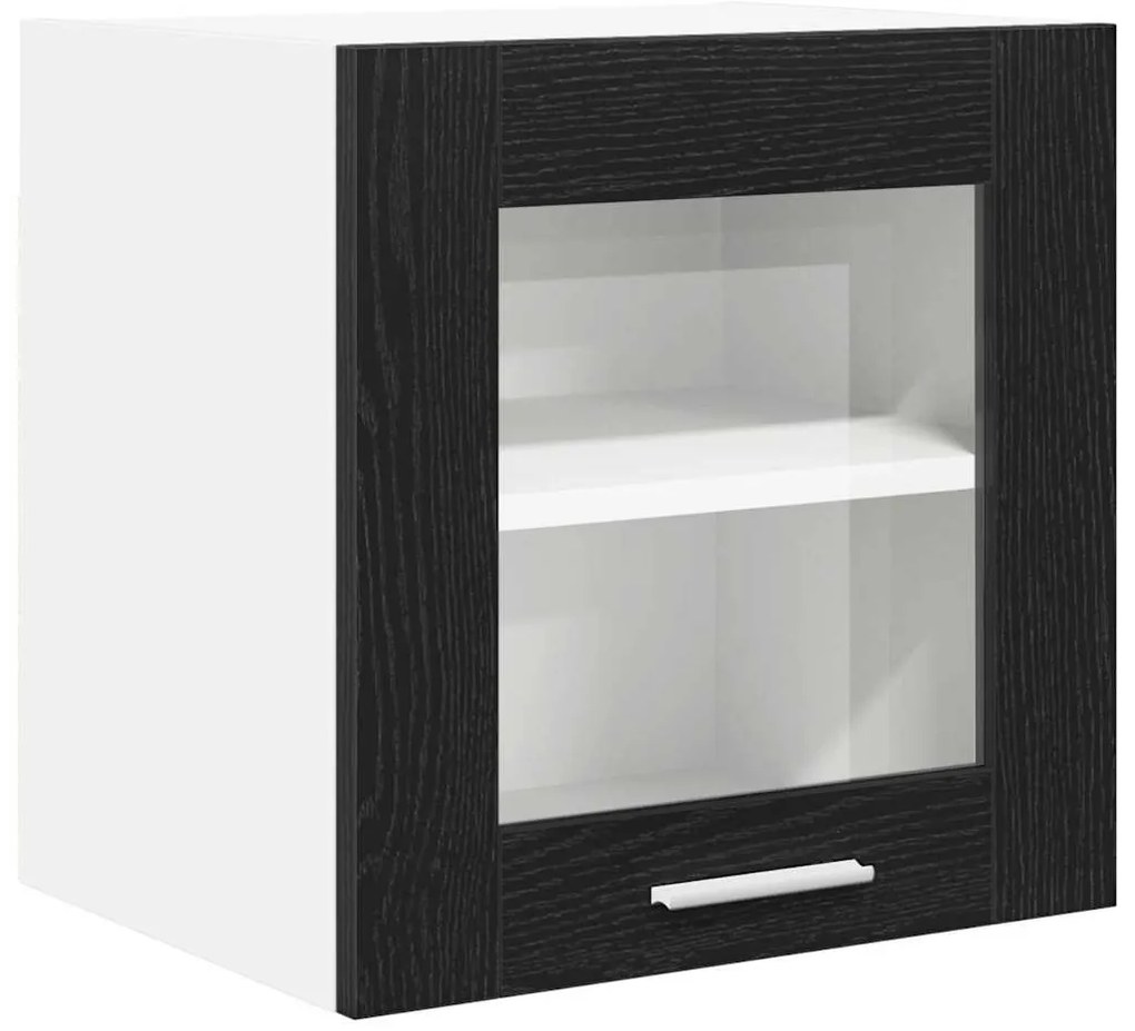 Függő szekrény Riga 2 pcs Fekete tölgy 40 x 31 x 40 cm Faanyag