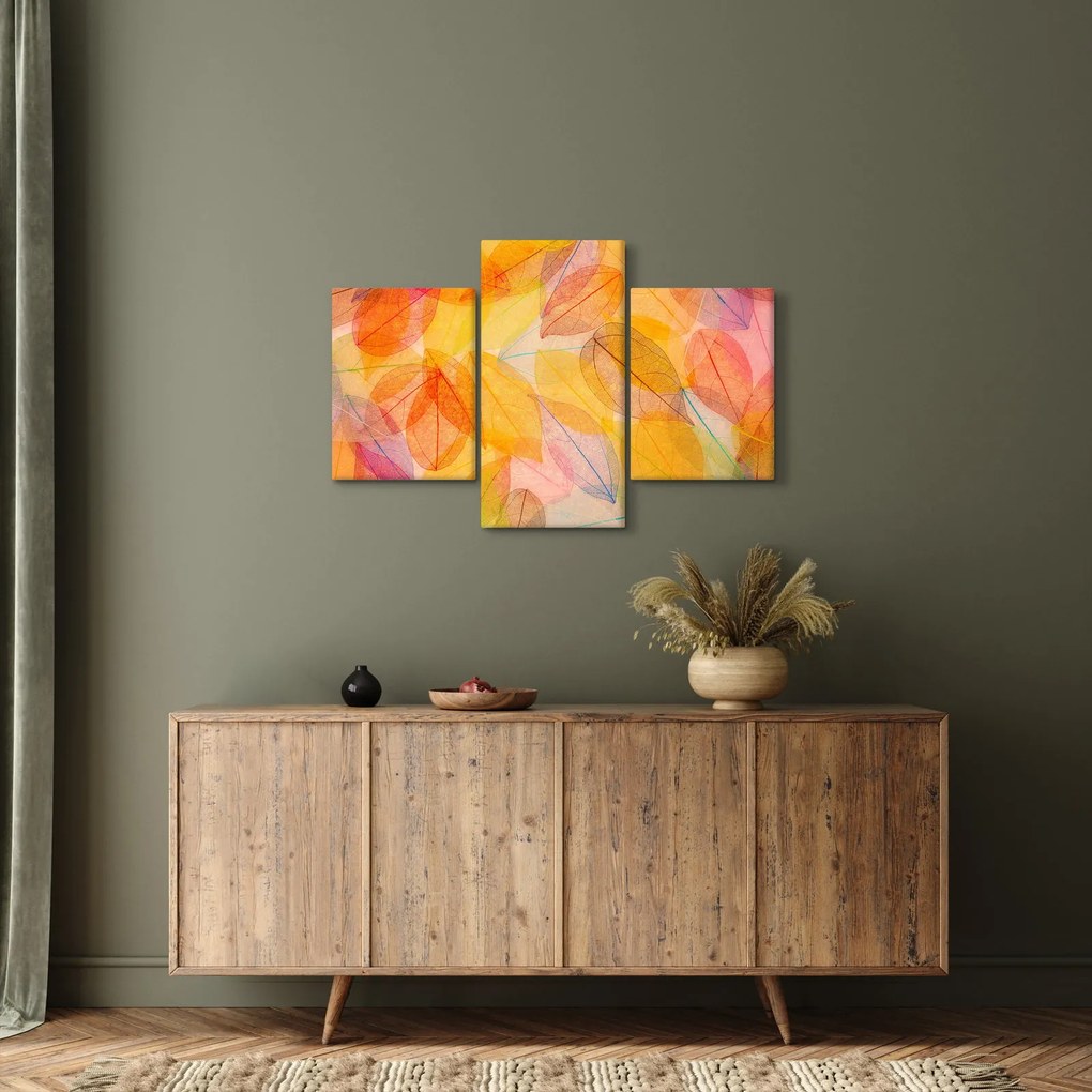 Kép - Háttér az őszi levelekből (90x60 cm)