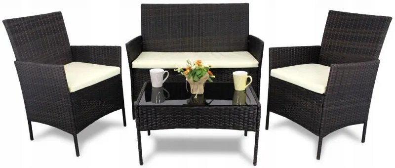 Kerti rattan bútor barna