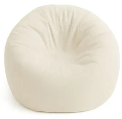 Lazy Manó babzsákfotel gyerekeknek – krém