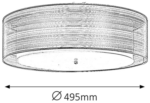 Rabalux 2634 - mennyezeti lámpa ANASTASIA 3xE14/25W