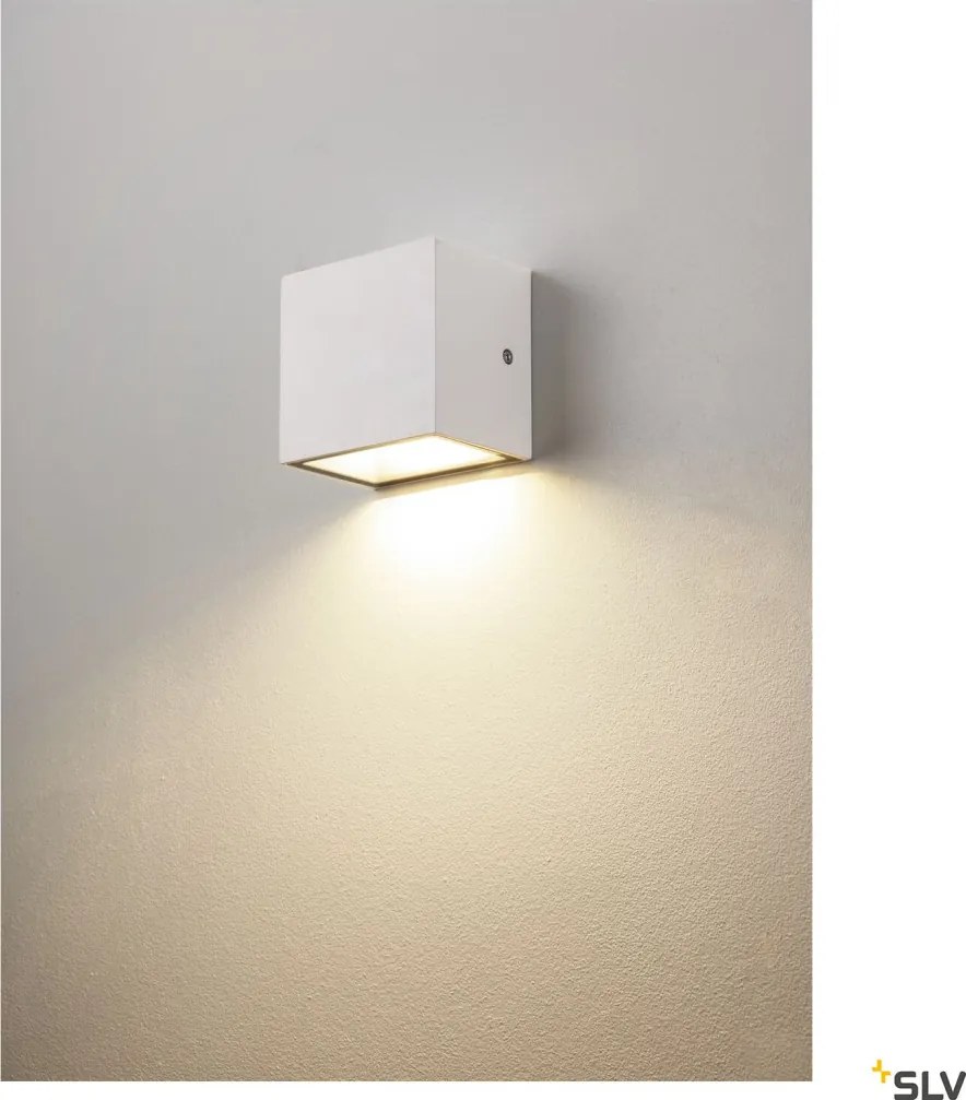 SLV 1005149 SITRA Modern Kültéri Fali Lámpa Fehér LED IP44