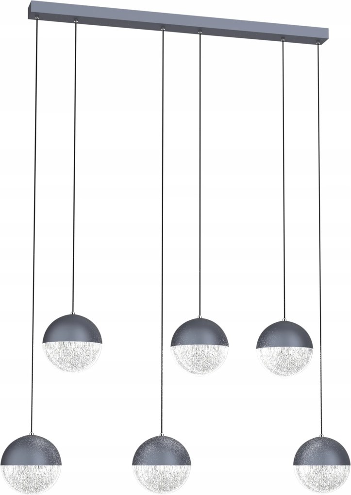 Szürke Led függőlámpa 6X5W 4000K Apeti Candellux