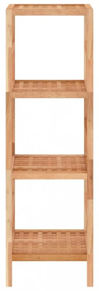 tömör diófa fürdőszobapolc 35,5 x 35,5 x 112,5 cm