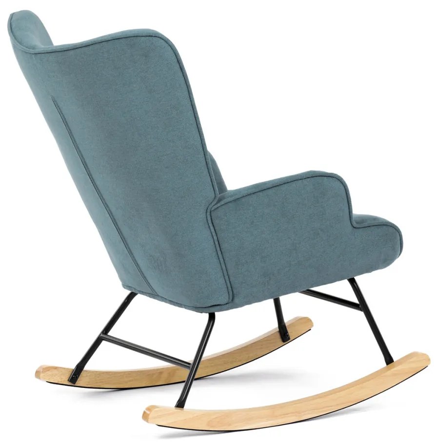 Kényelmes Hintafotel Elegáns Kékes-Zöld Színben. AK-371