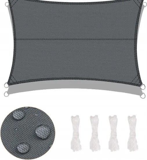 Love Story Napvitorla vízálló téglalap alakú 3x4m