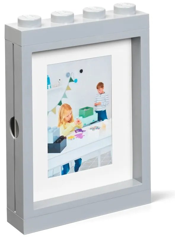 Szürke képkeret, 19,3 x 26,8 cm - LEGO®