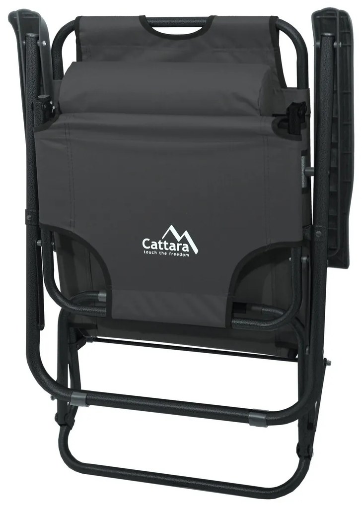 Cattara 13513 Összecsukható nyugágy Comfort,antracit, 155 x 61 cm