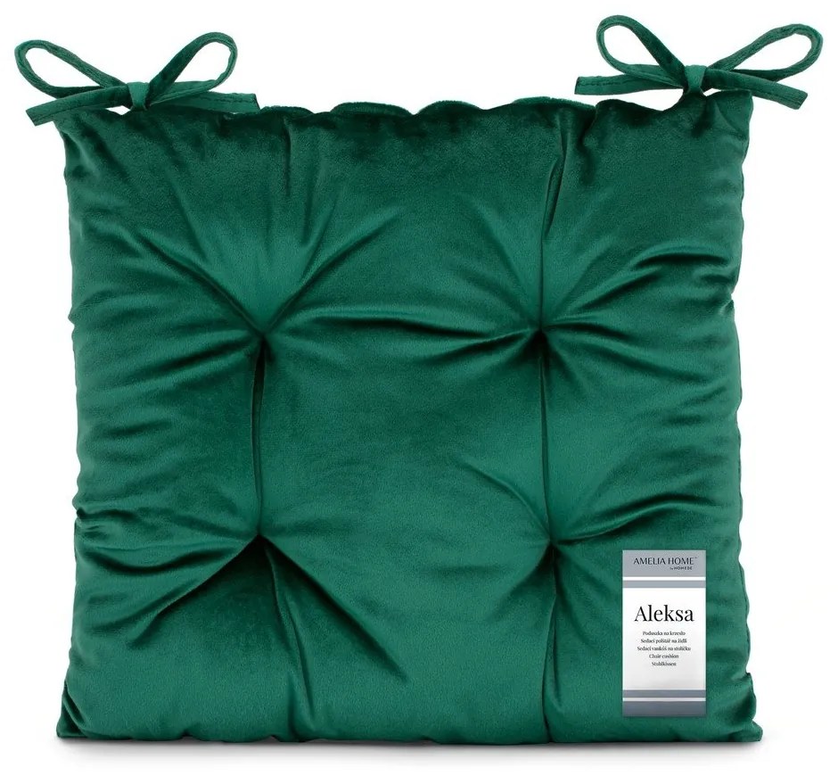 Bársony székpárna 40x40 cm Aleksa – Restilo