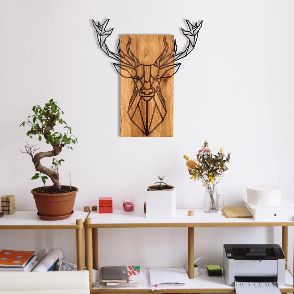 Fa fali dekoráció, Deer