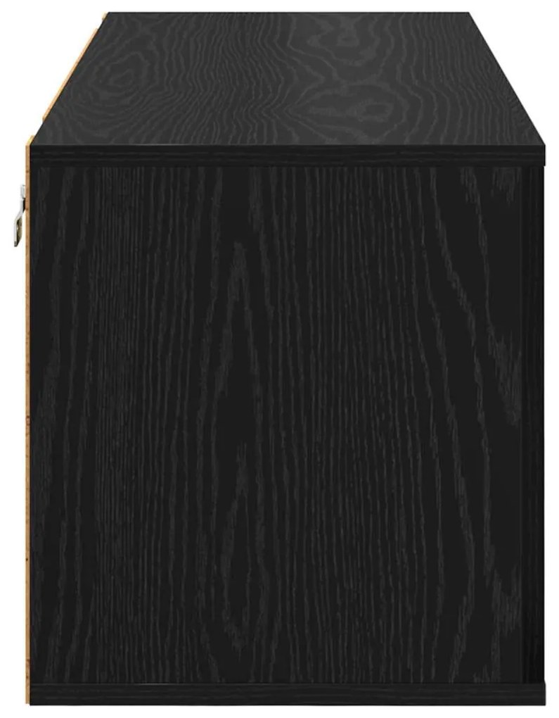 Cipőszekrény polcokkal Musta tammi 100 x 35 x 38 cm Faanyag