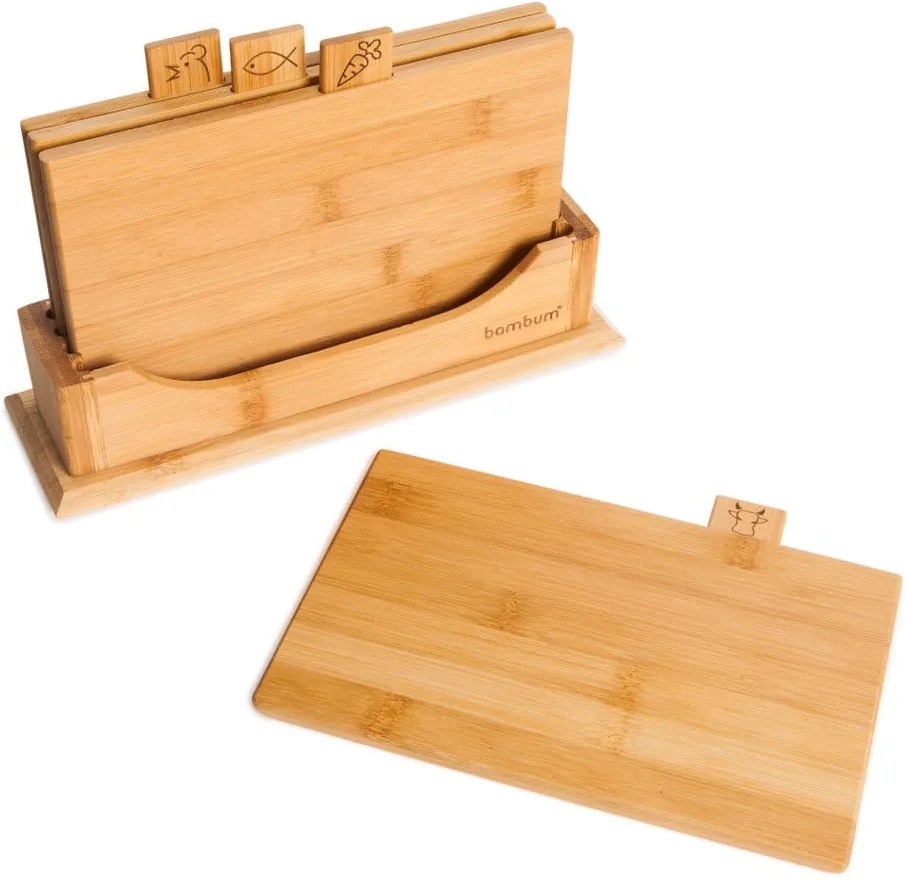 Tapenade 4 db-os vágódeszka szett - Bambum