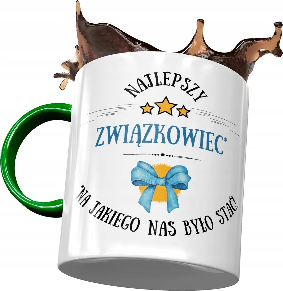 Zöld szakszervezeti bögre A legjobb szakszervezeti bögre fényképes nyomtatással