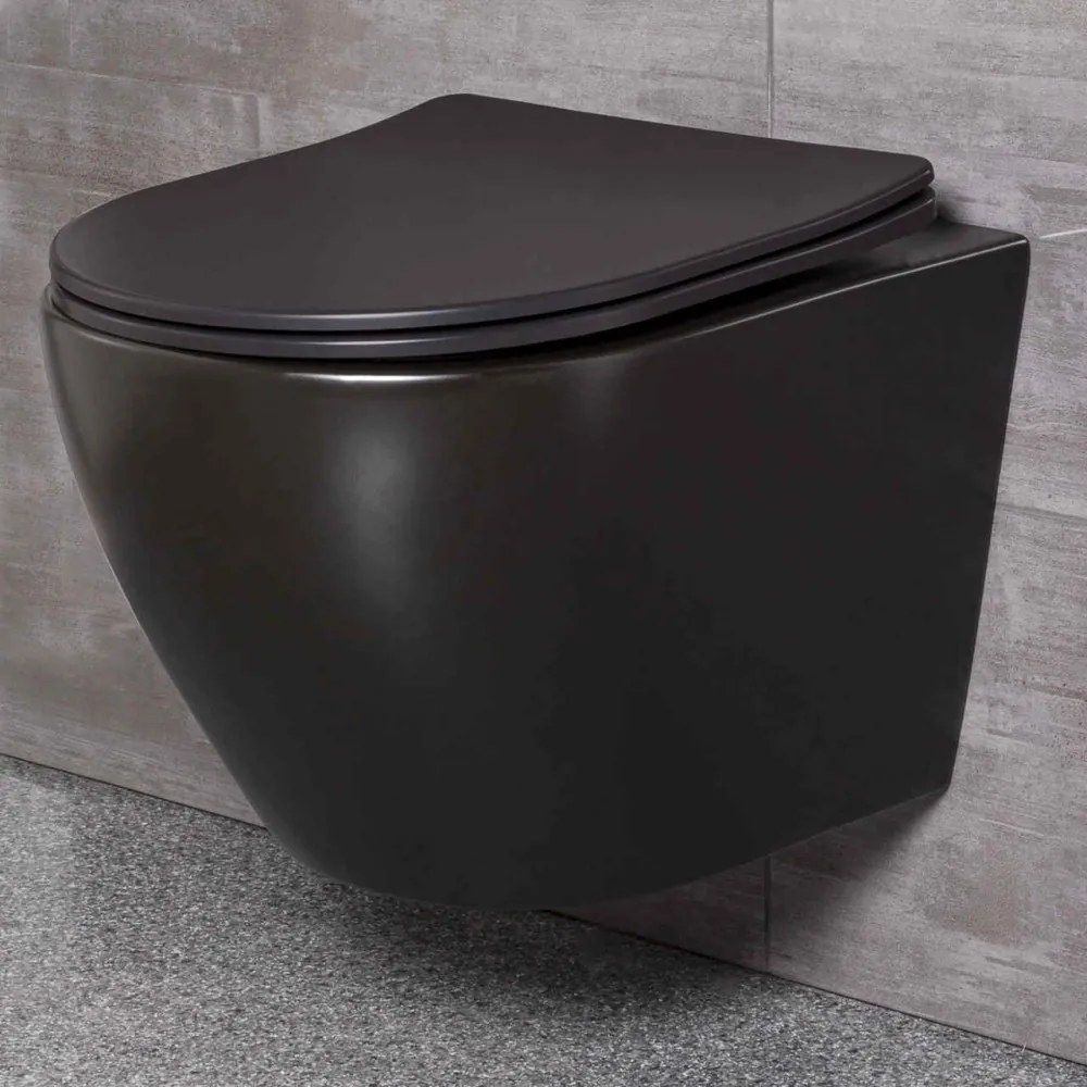 Delos Black Duofix Delta B falba építhető WC tartály szett