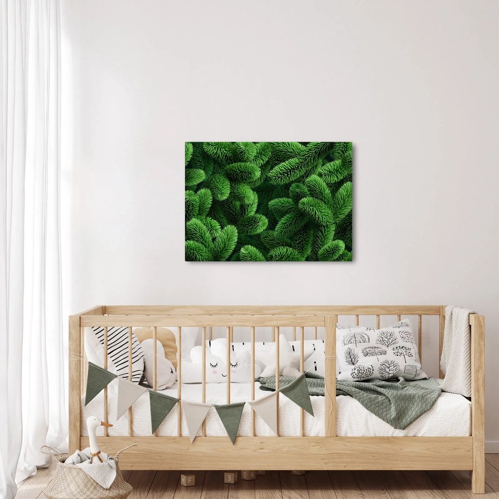 Kép - Tűlevelű gallyak (70x50 cm)