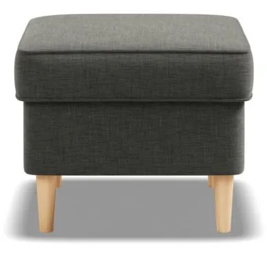 Uszak lábtartó, fonott, fekete