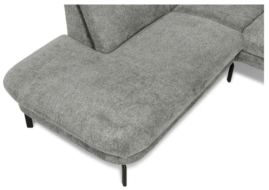 Világosszürke sarokkanapé (bal oldali) Gomero – Scandic