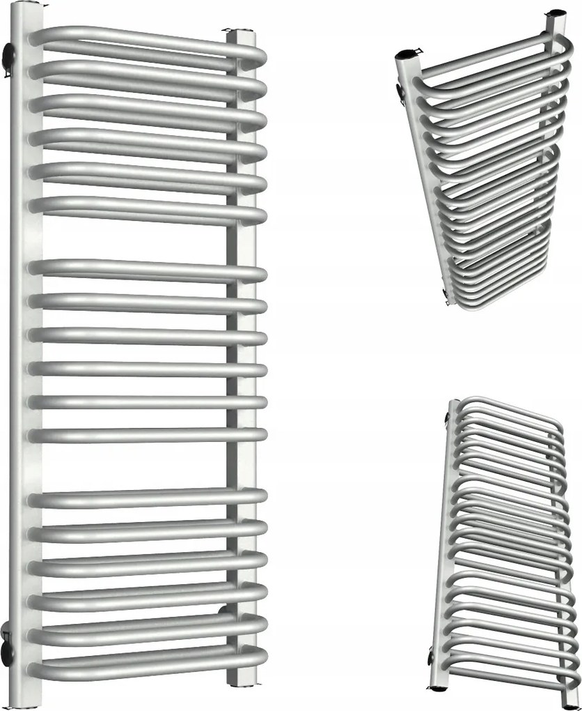 Fürdőszobai Radiátor Függőleges Double 1220/400 Ezüst