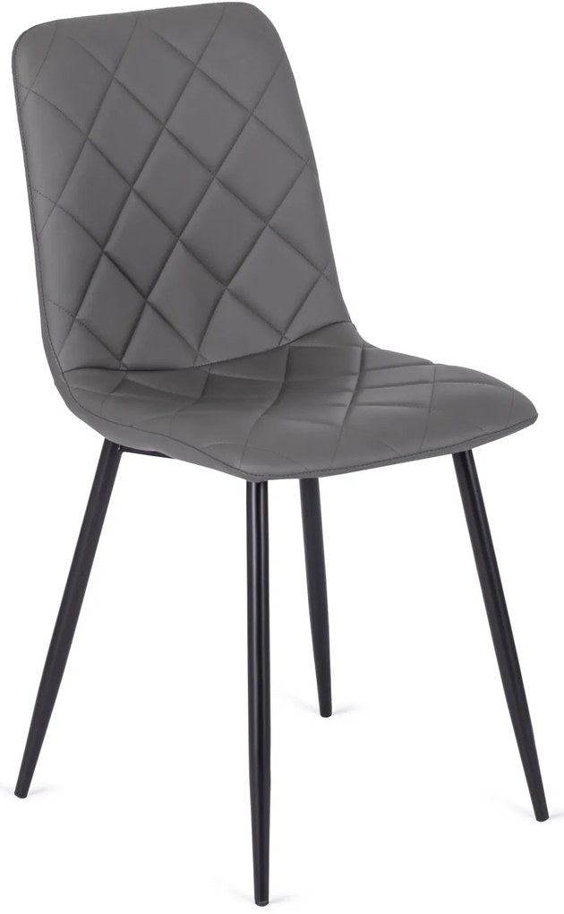 Szürke Eco-bőr Étkezőszék. BILI