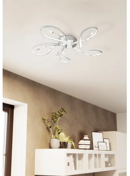 Eglo 97487 - LED mennyezeti lámpa VALLEMARE 5xLED/6,6W/230V