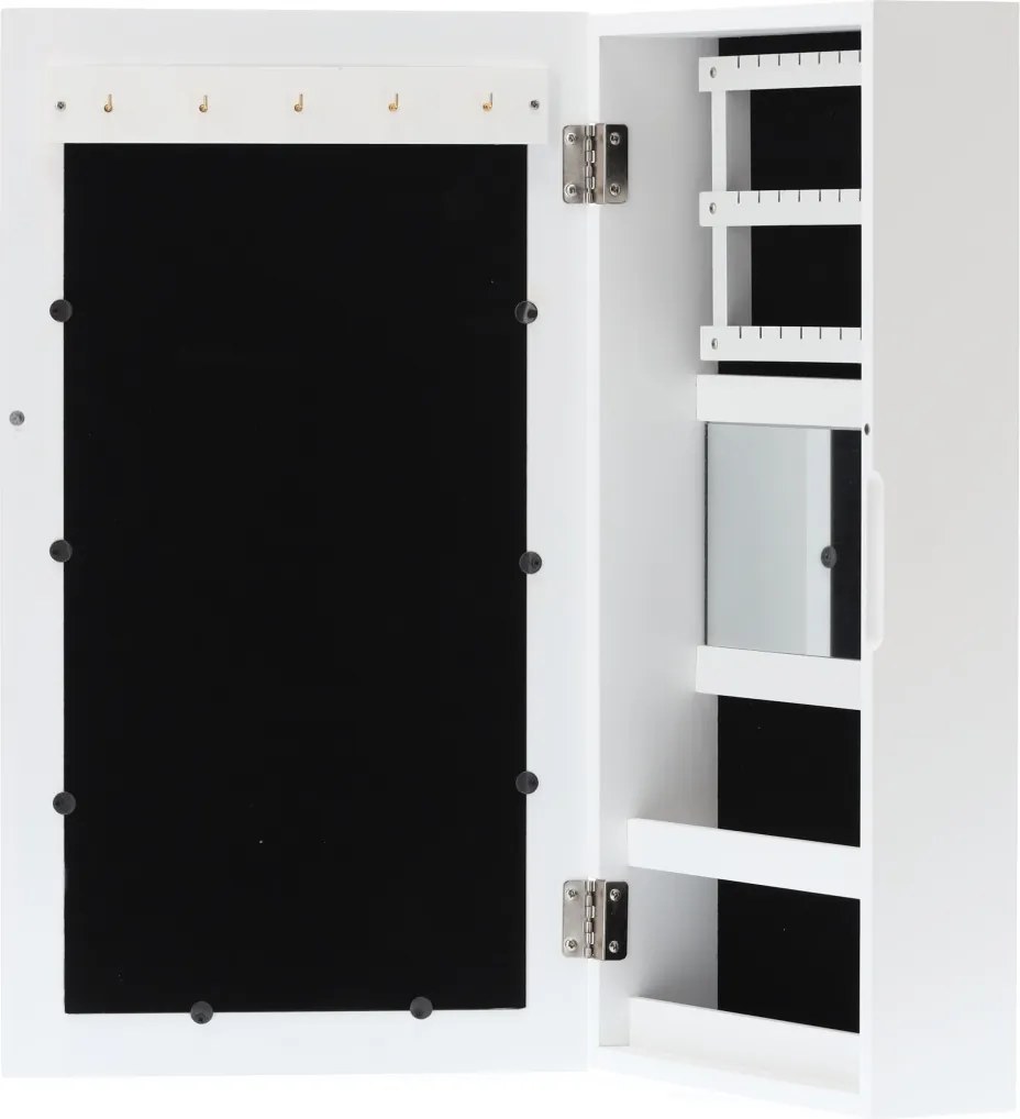 Fali ékszertartó szekrény 31 x 9,5 x 56 cm