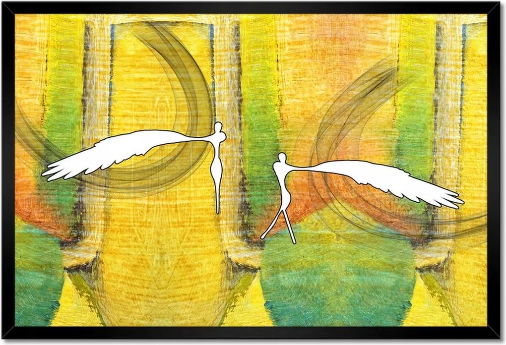 Poszterek keretben 60x40 Angyalkák