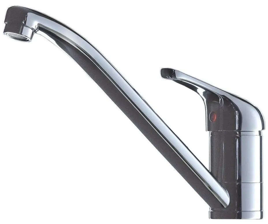 ALVEUS 1091137 - Mosogató csap RIVIERA 15 cm fényezett króm