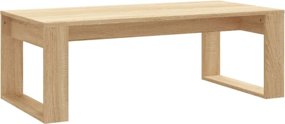 vidaXL sonoma tölgy színű szerelt fa dohányzóasztal 102 x 50 x 35 cm