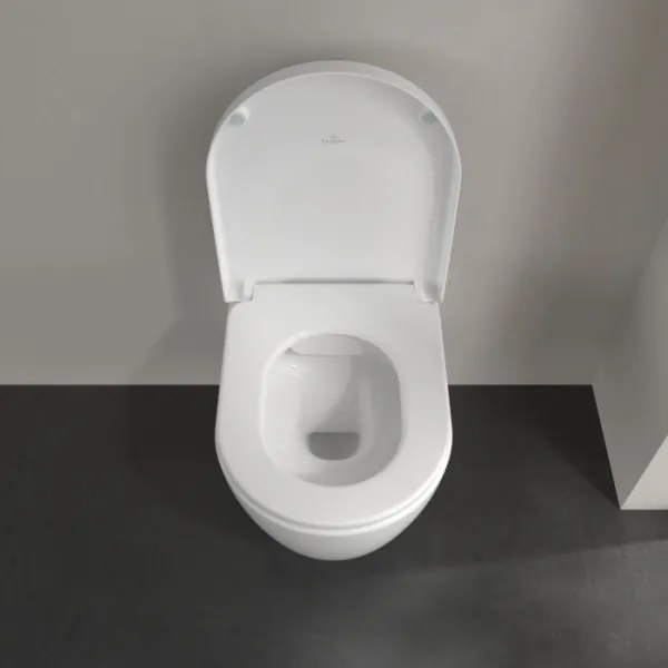 Villeroy & Boch 5656HR01 - Fali WC SoftClose ülőkével AVENTO kerámia/alpesi fehér