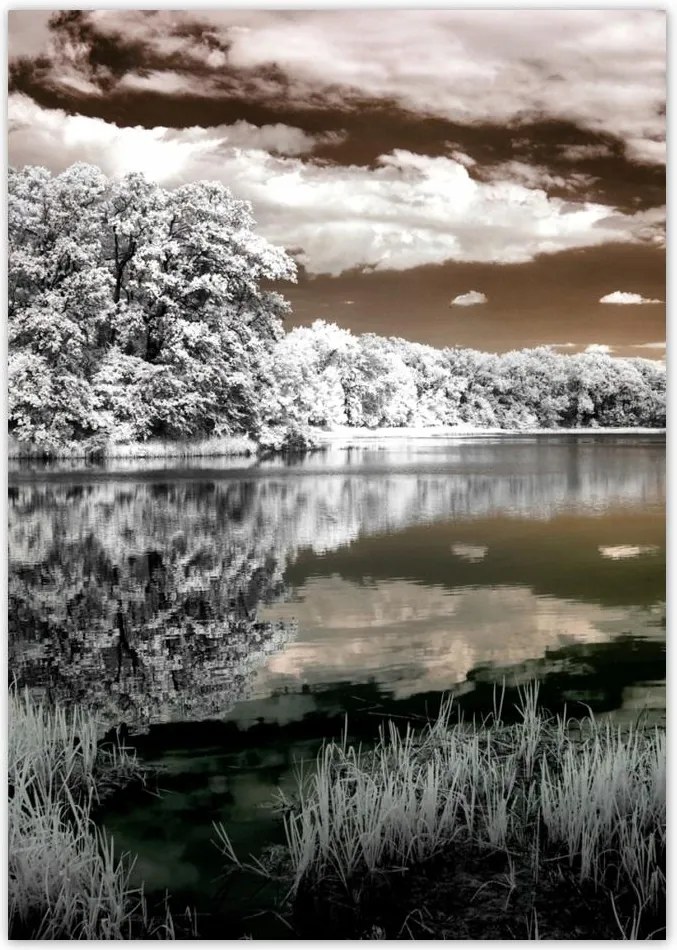 Poszterek A5 Pion Tájkép Infravörös Ir