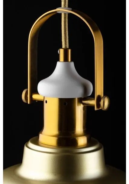 Lámpa Mennyezeti lámpatest ZENIT II,4043,AC220-240V,50/60Hz,1*E27, IP20,átmérő22,5CM,egy, arany