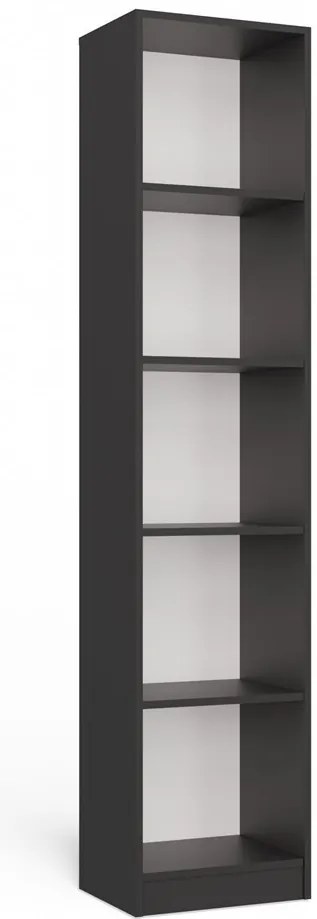 Aldabra R40 polcos szekrény, 40x182x30 cm, antracit