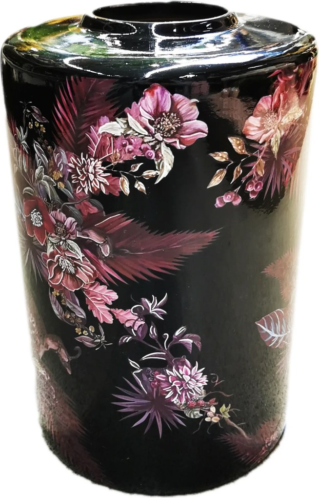 Dekoratív Kerámia Váza, Lila