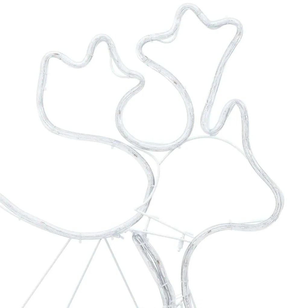 LED Karácsonyi Dekoráció Sokszínű 69 x 79 cm PVC