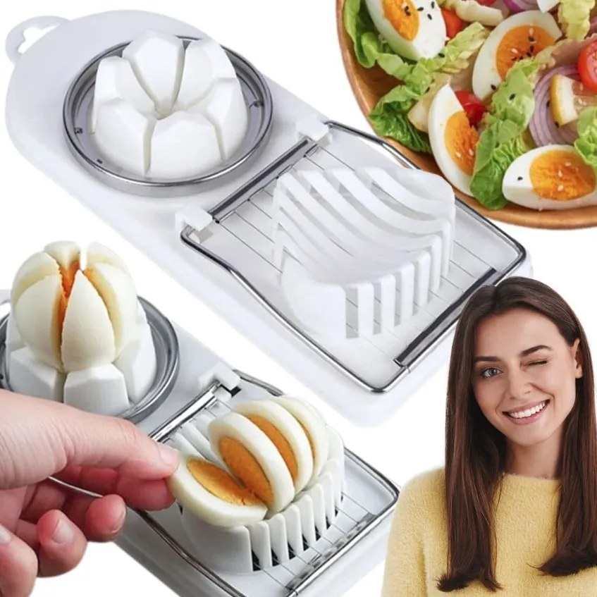 Tojásszeletelő Kés Tojásszeletelő 2IN1