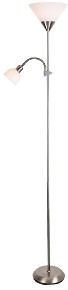 Brilagi - Állólámpa ARIANA 1xE27/100W/230V + 1xE14/25W matt króm