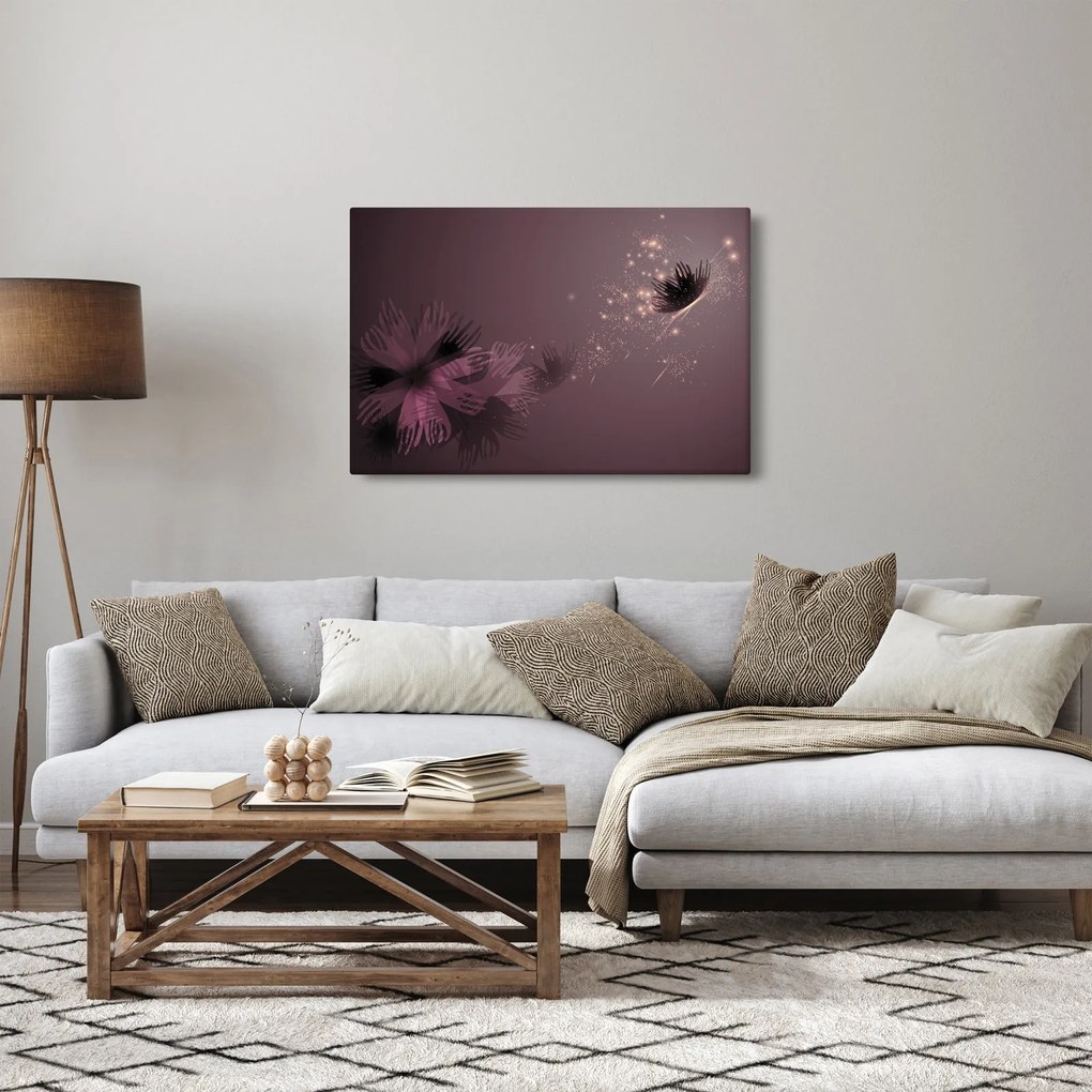 A pillangó virágának képe (90x60 cm)