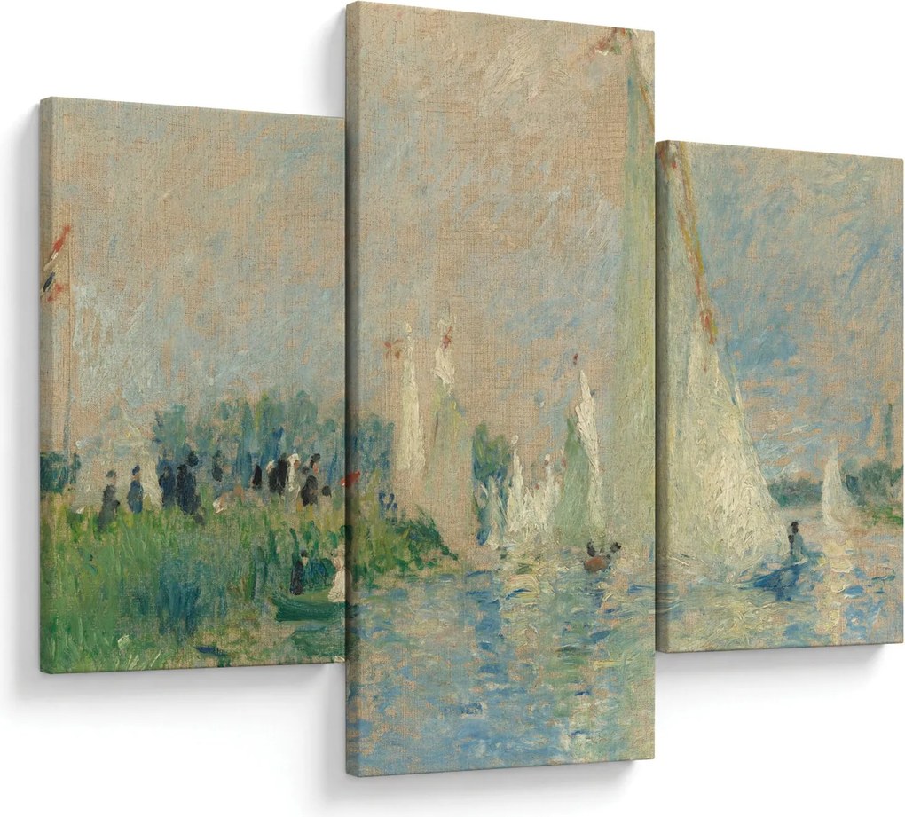 Kép - Auguste Renoir, Regatta at Argenteuil, reprodukciók (90x60 cm)